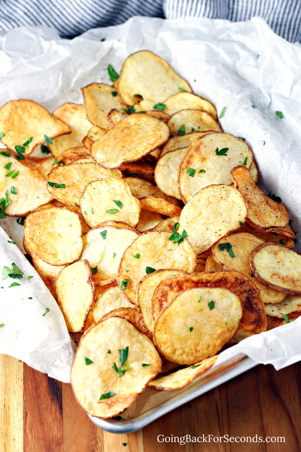 Crispy Air Fryer Potato Chips