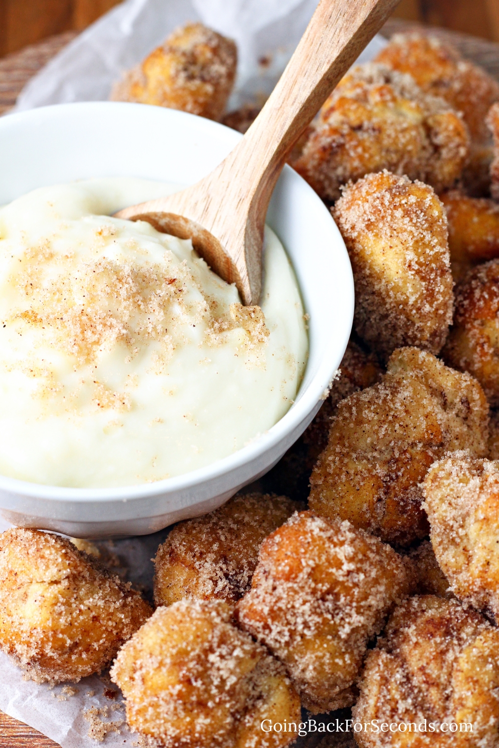 Air Fryer Cinnamon Roll Bites