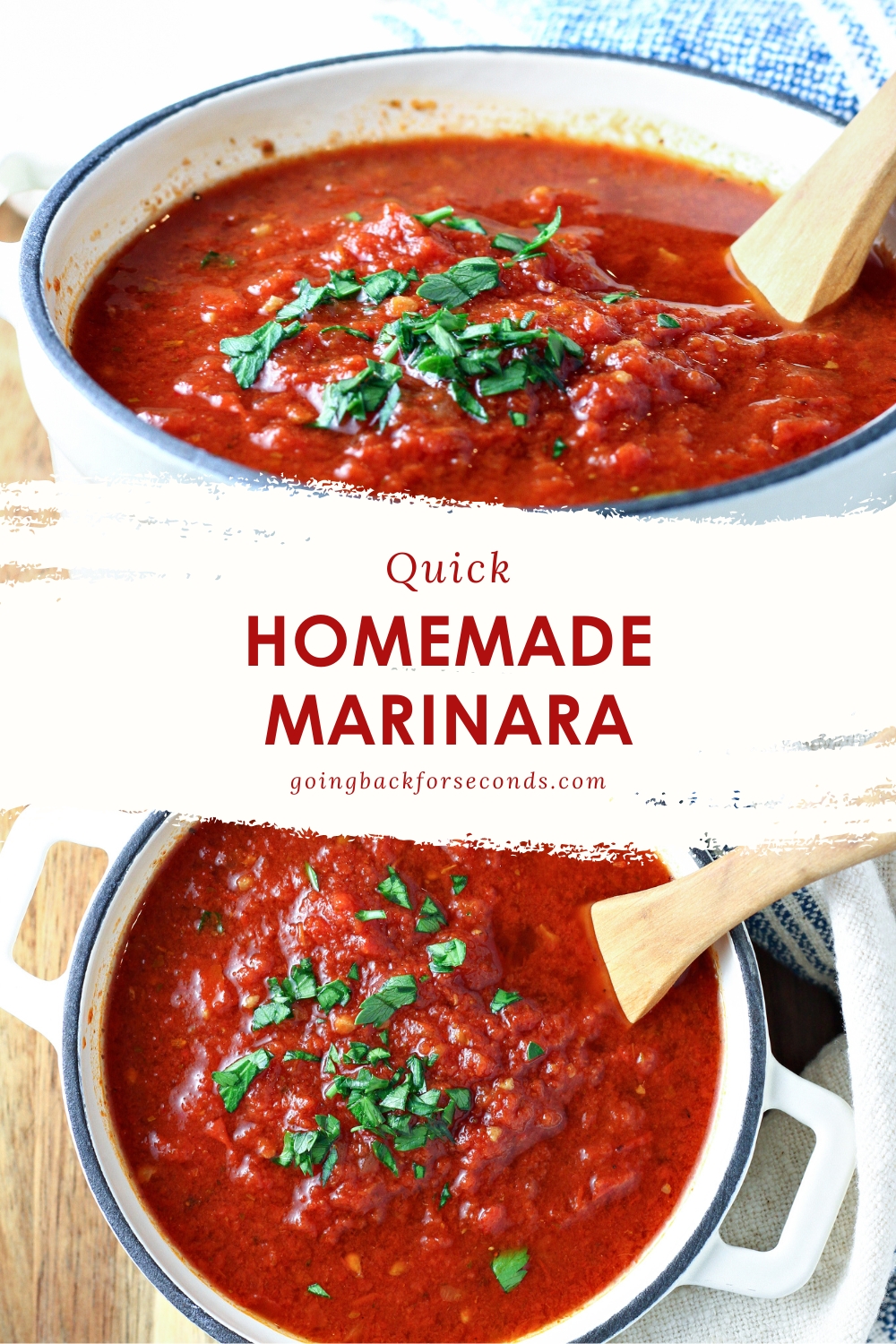 Quick Homemade Marinara Sauce
