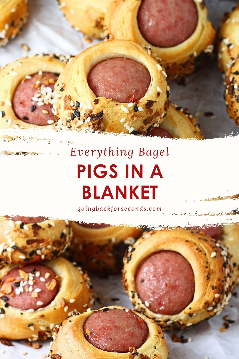Smoky Everything Bagel-Seasoned Pigs in a Blanket