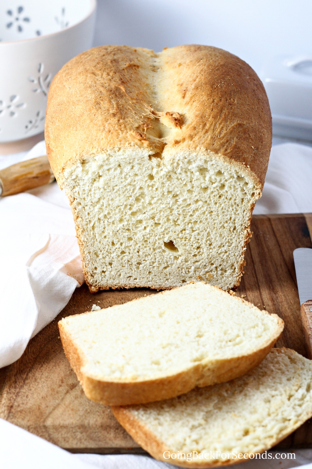 Soft Ricotta Sandwich Bread