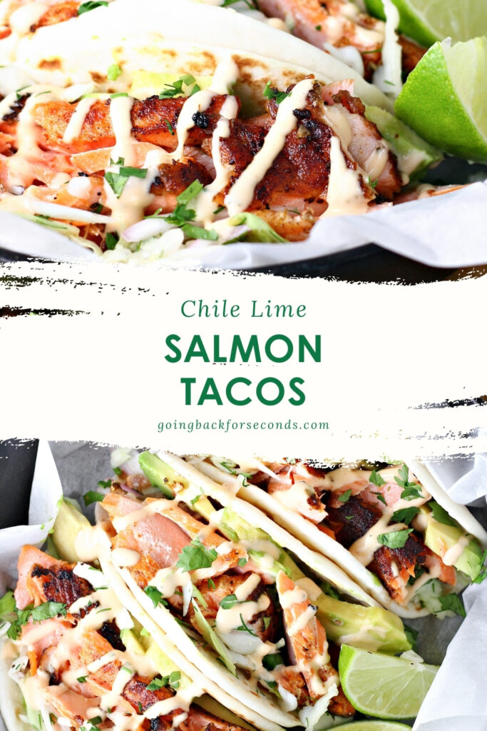 Chile Lime Salmon Tacos