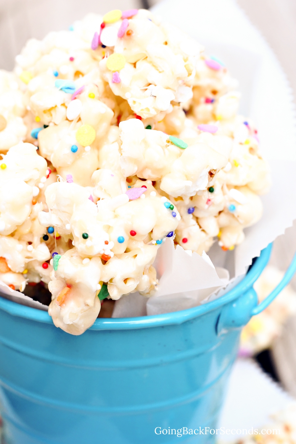 Birthday Cake Marshmallow Popcorn