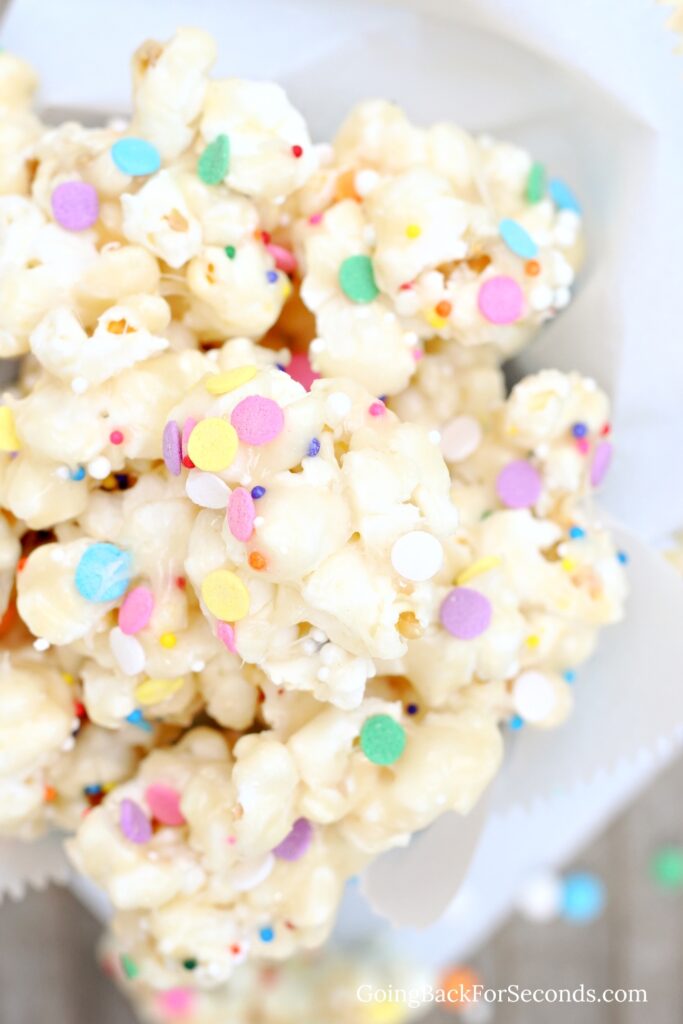 Birthday Cake Marshmallow Popcorn