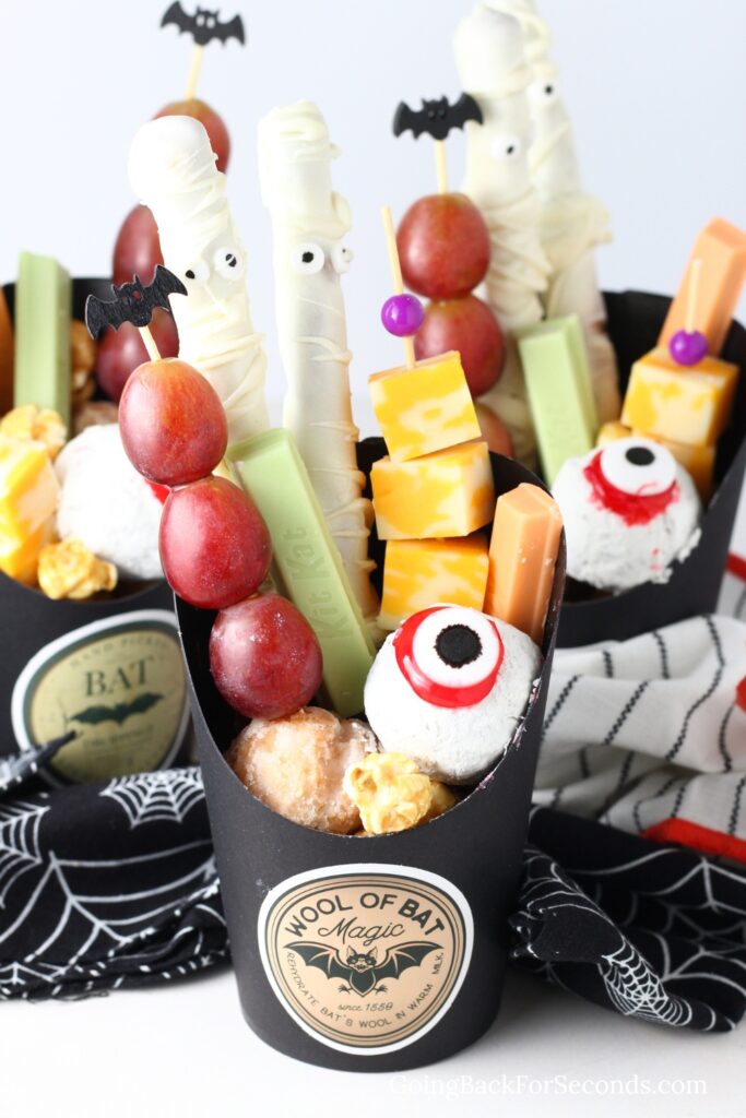 Halloween Charcuterie Cups