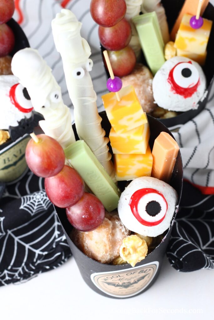 Halloween Charcuterie Cups